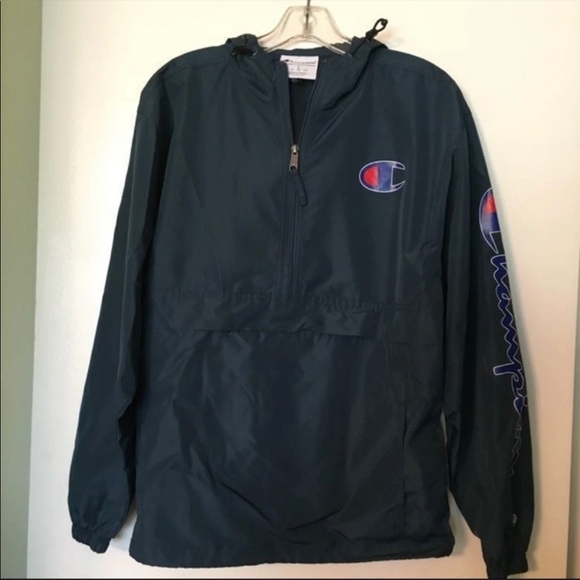 Men’s Champion Packable pull over jacket - Picture 2 of 8